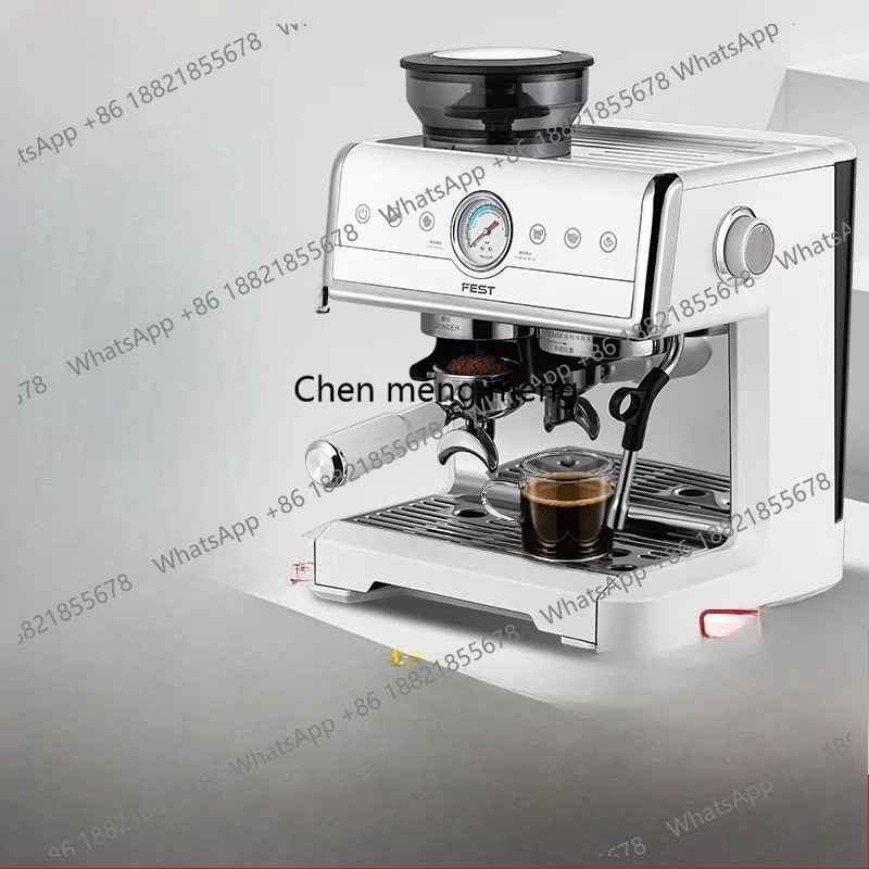 

FEST Second Generation Commercial Semi-Automatic Coffee Machine 58MM Home Use Fully Automatic Italian Grinding Integrated