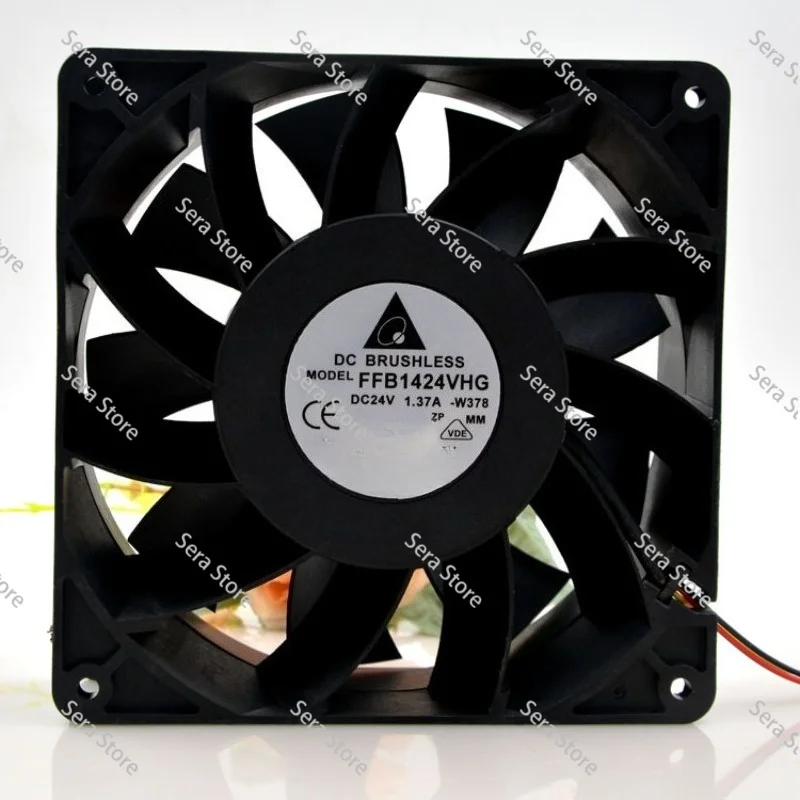 FFB1424VHG 14050 14CM 24V 1.37A Large Air Volume Violent Inverter Fan