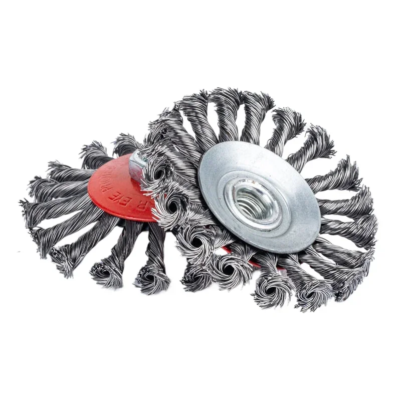 75/100mm M14 Steel Wire Cup Brush Powerful Paint Removal Rotary Tool Twisted Steel Wire Wheel Abrasive For Angle Grinder Debu