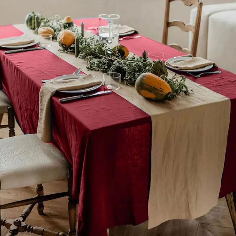 Tischdecken für Zuhause, Partydekorationen für Hochzeiten, Tischdekorationen für den Urlaub, Küchentischdecken, Picknicktücher – Detail 7