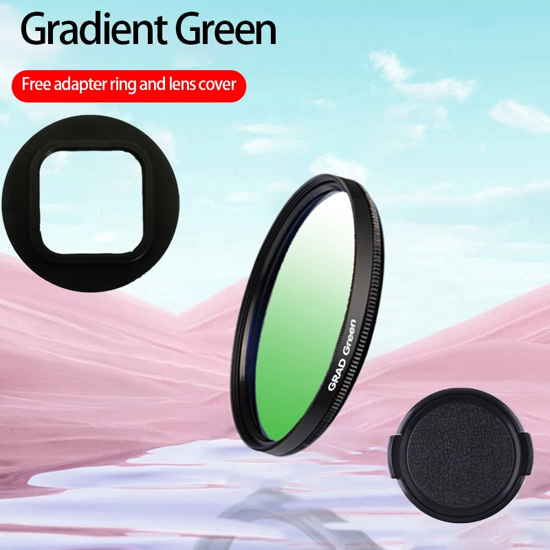 

For XTU X3 Camera Lens Filter Gradient gray Gradient blue ND16 ND32 CPL set Filter Accessories for X3 Series