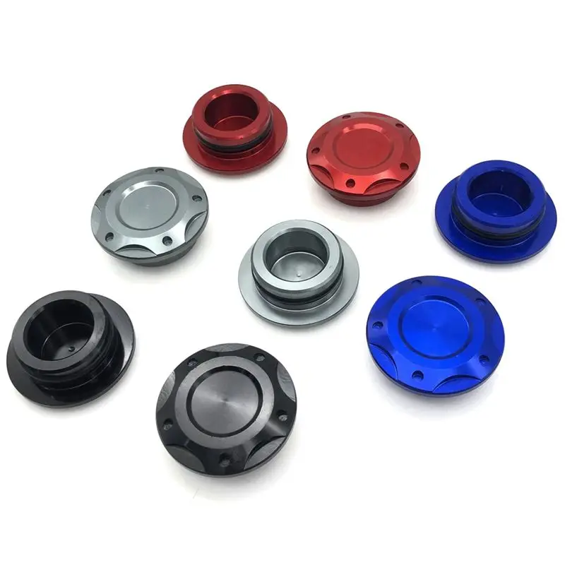 A95E-Motorcycle Frame Hole Plug Cap Kit Body Decoration Screw For YZF R25 R3 MT25 MT03 2014-2023 Blue