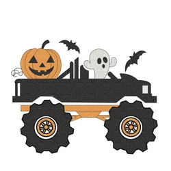 Halloween Ghost Pumpkin Cart Metal Cutting Dies New Diy Emboss Stencil Scrapbooking Dies For Card Making 2023