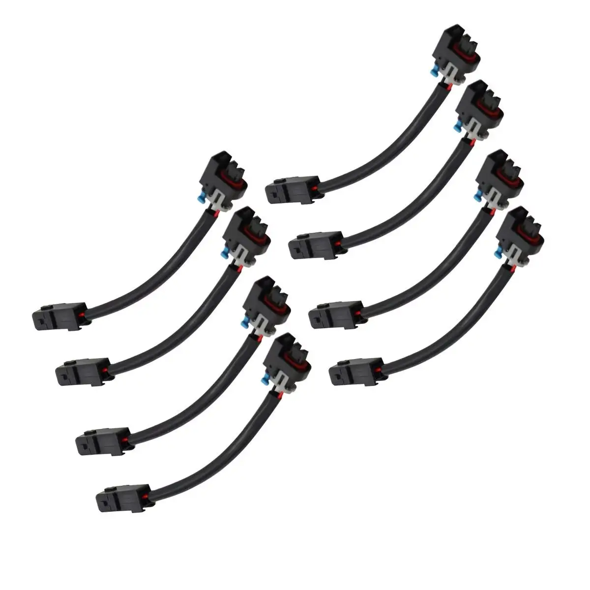 LS1 LS6 LT1 EV1 Injector Harness to Multec LQ4/9 4.8 5.3 Delphi Adapter with 18AWG 15cm wire