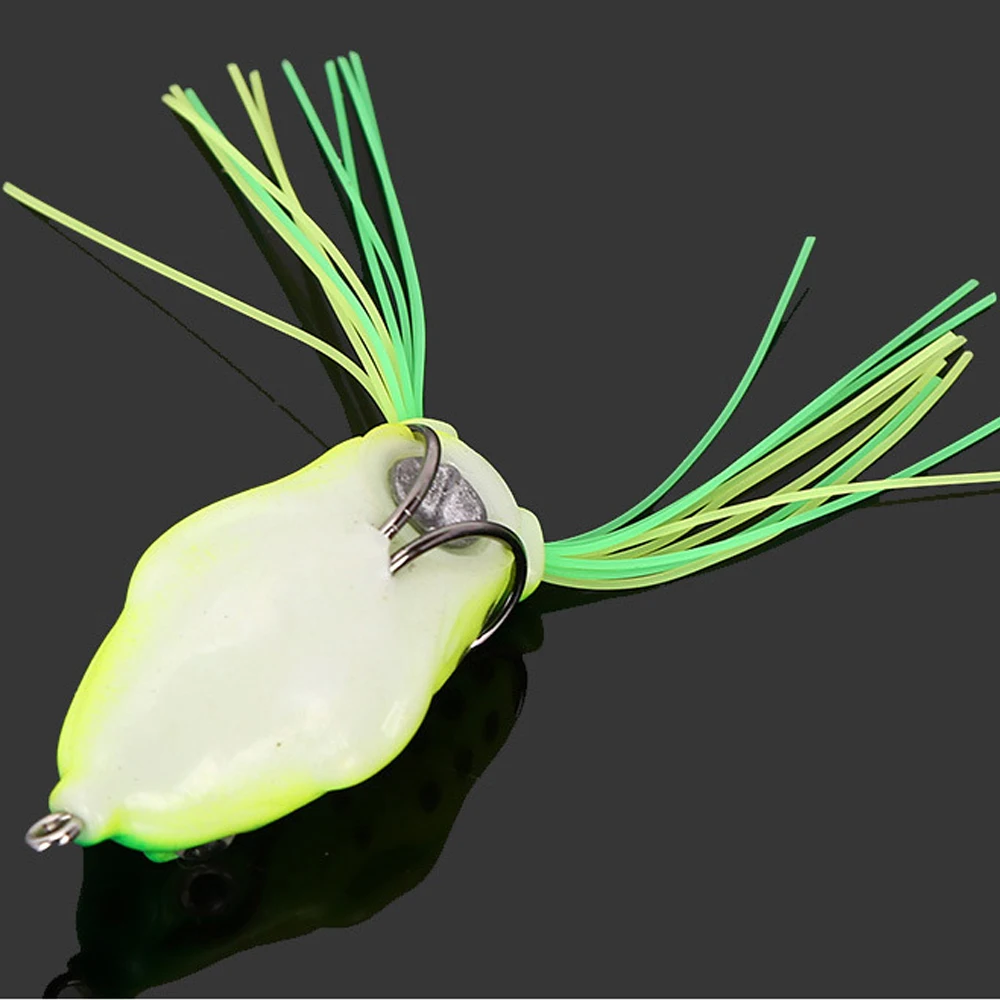 FTK Frog Crank Bait señuelo lubina rana para agua dulce - imagen 2
