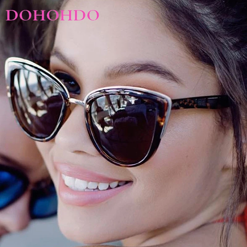 

Fashion Sxey Brand Design Classic Cat Eye Women Sunglasses Punk Man Sun Glasses Summer Party Travel Driving Female Eyewear UV400