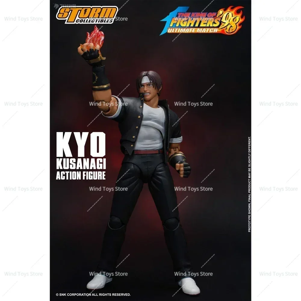 لعبة العاصفة الأصلية أنيمي موري ياغامي كيو كوساناجي KOF98 4 رؤساء 6 صندوق نحت عمل الشكل لعبة نموذج هدية في الأوراق المالية #3