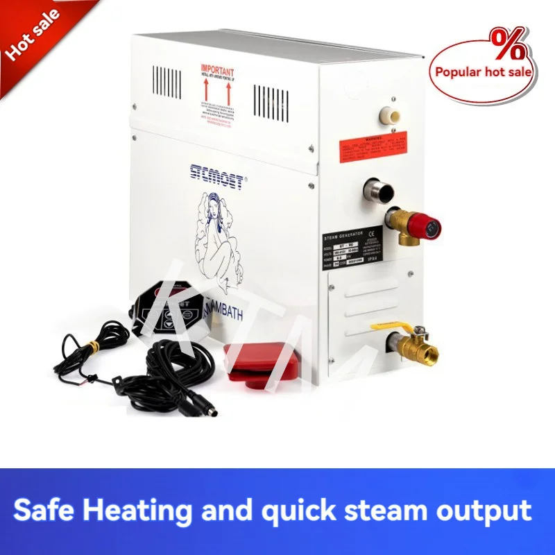 3/4.5/6KW Sauna Spa Steam Generator 220V/380V For Home Steam Shower Sauna Room SPA Steam Bath Machine