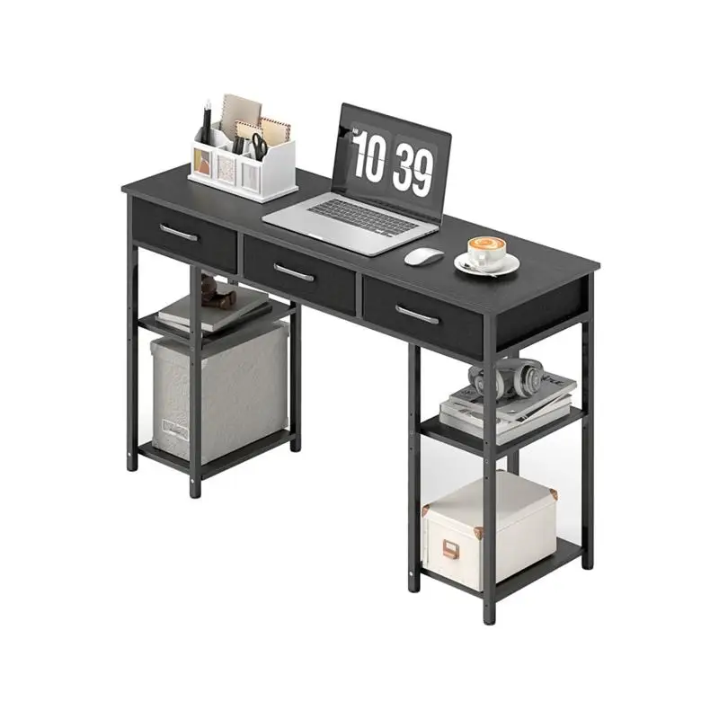 Office Writing Desk - Computer Desk with Ample Workspace and Modern Design for Home or Office