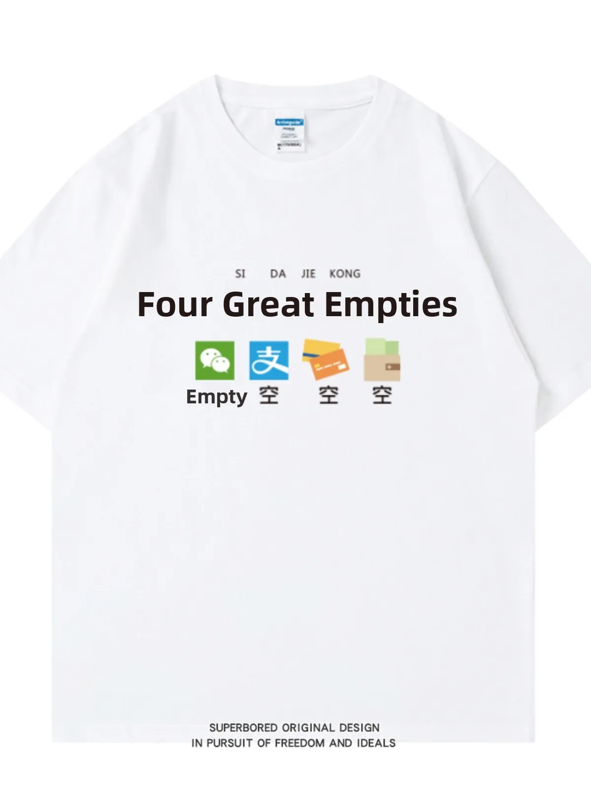 00% Puur Katoen plus Size 300 Pou ort Sve Gedrukt T-shirt Vrouwen Zomer Losse Mid-Lengte Casual f Sve top