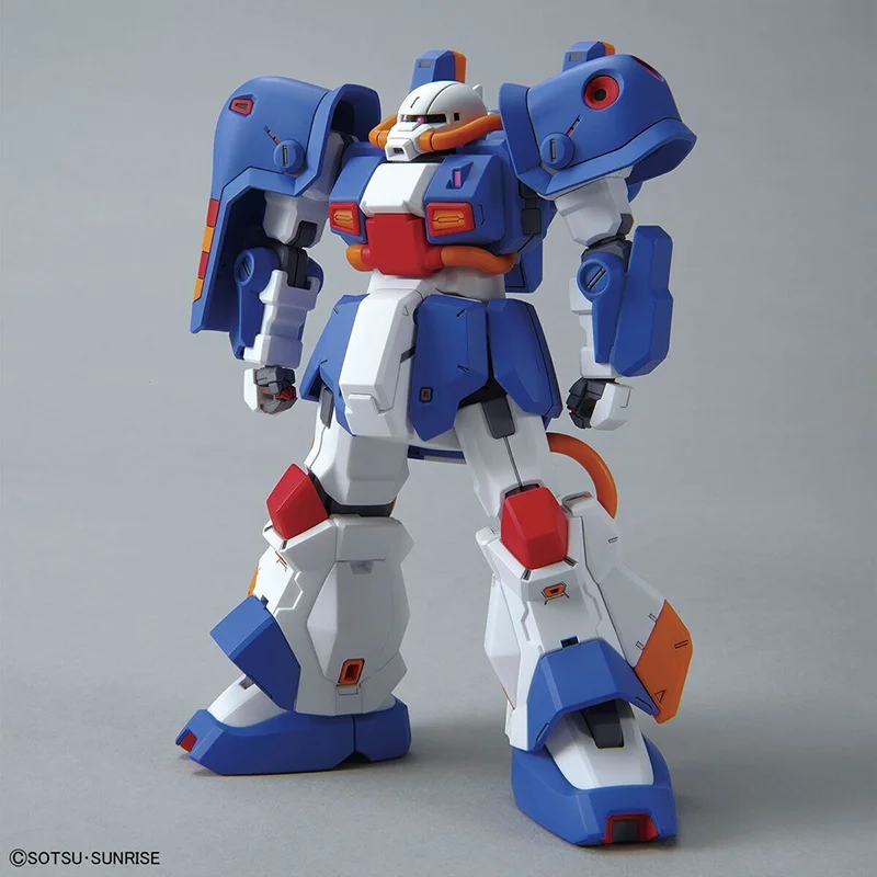 Bandai Hguc 1/144 Gandam Side-F Hobby Hi-Zack Aoz Re-Boot Version Gunpla Assembly Model Collectible Anime Robot Kits Models Toys