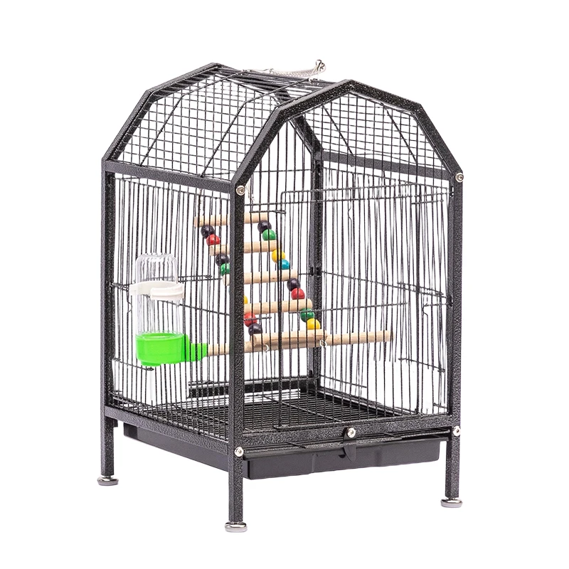 

Direct 52cm Metal Bird Cage For Finches Canaries Parrots Cockatiels Bird Breeding Cage