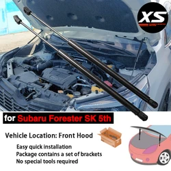 Hood Struts For Subaru Forester SK 2019-2024 Front Bonnet Engine Lift Supports Shocks Damper Cylinders Pistons Prop Rod Verins