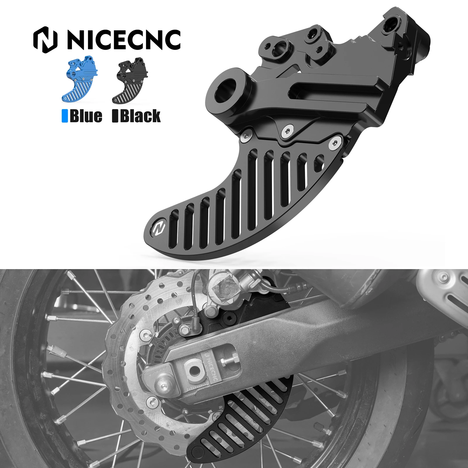 

For 2019-2023 2024 Yamaha Tenere 700 XTZ700 T700 Tenere700 Rear Brake Disc Guard Brake Disc Rotor Protector Cover