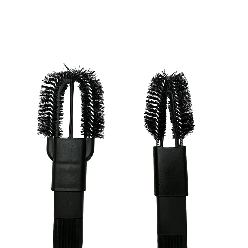 A005-Herramienta para hendiduras planas flexibles, adaptador de manguera de 35Mm, boquilla de aspiradora, herramienta de limpieza del hogar con cepillo de limpieza