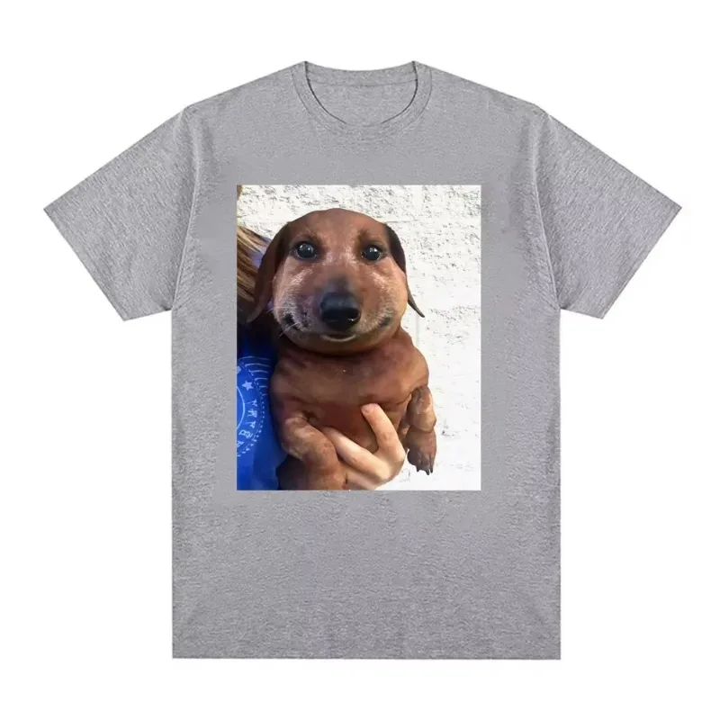 Funny Dingo Ahh Dog Meme T-shirt Suitable for All Women A Lighthearted and Humorous Survey T-shirt Top Graphic T Shirts Y2K Top