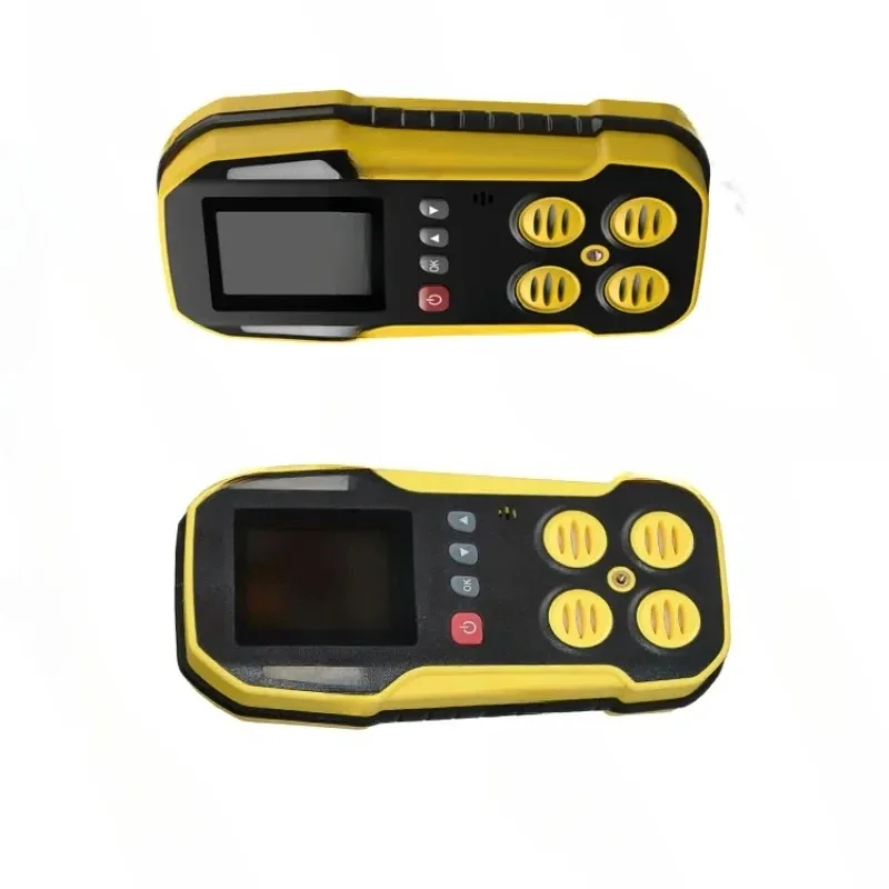 Air Sampling Pump 4 in 1 Gases Handheld Multi Gas Detector Ch4 Co Co2 O2 H2s 3 Alarm Portable Detecting Analyzer