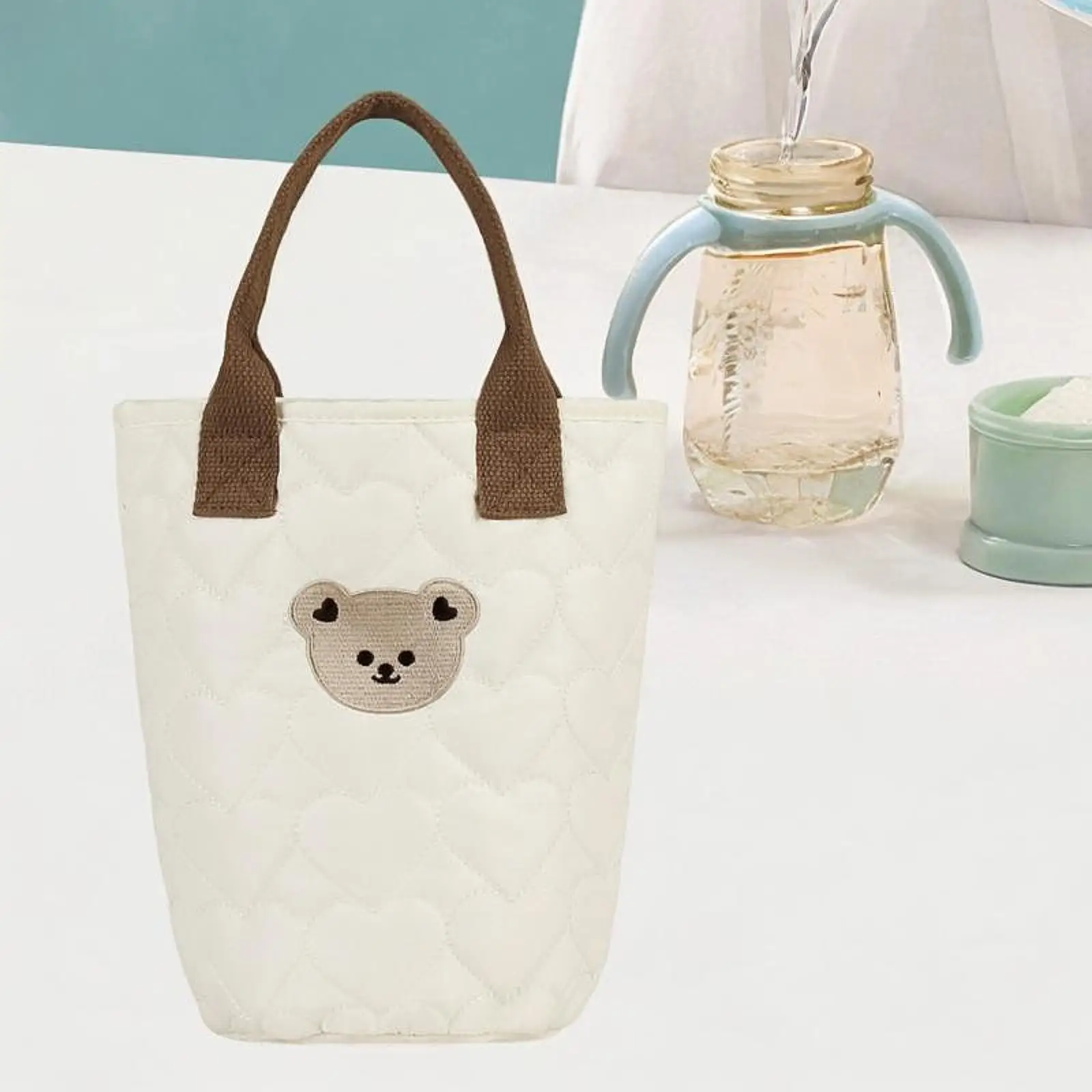 

Handbag Soft High Capacity Casual with Pockets Portable Kid Travel Storage Bag for Outdoor Play Camping Toys Commuting Beach