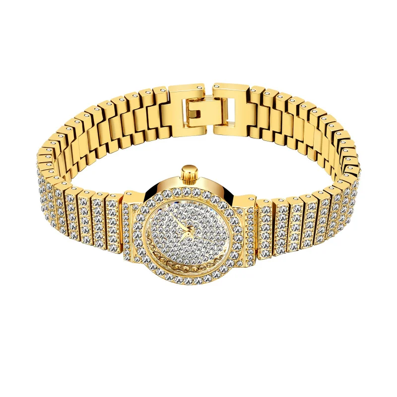 Montre à quartz diamantée haut de gamme pour femme, bracelet exquis, produit de grande connaissance, marque officielle, mode, livraison gratuite