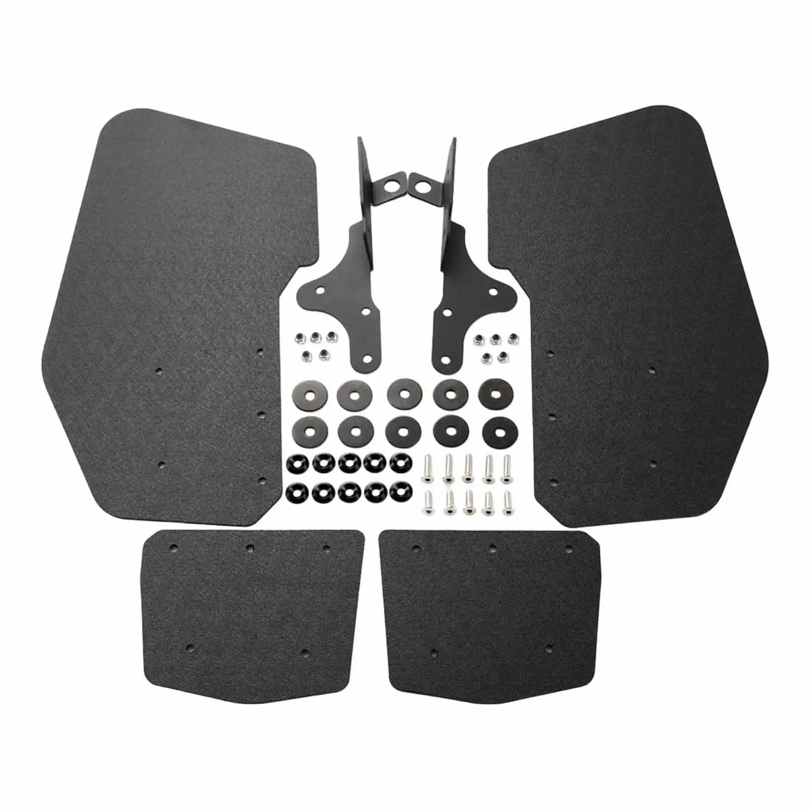 

Rear Trailing Arm Guards Mud Flaps Sturdy Replacement for Polaris 2022+