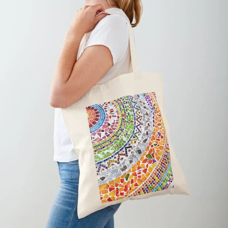 

Gaudi Barselona mosaic Tote Bag shopping cart bags personalized tote bag women bag custom bags