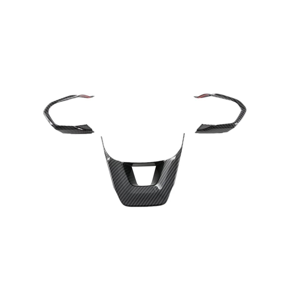 

For Lexus RX 350H 450H 500H 2023 2024 Car Steering Wheel Switch Button Panel Cover Trim Accessories - ABS Carbon