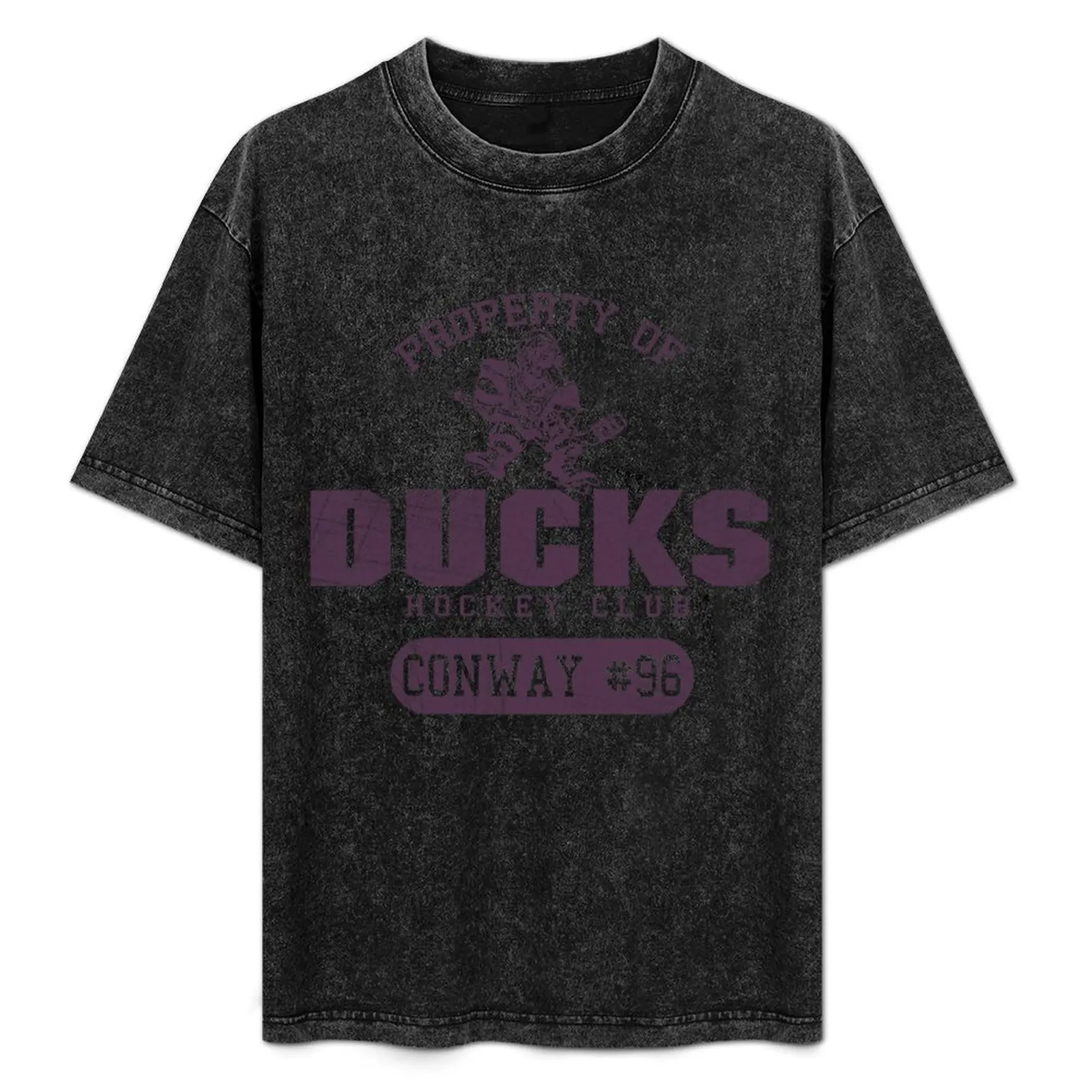 

Ducks Hockey T-Shirt blanks street wear man clothes men workout shirt