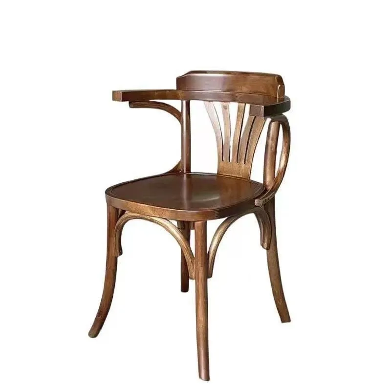 Vintage Armchair Cafe Tea Room Bar Chair Leisure Chair Book Desk Chair