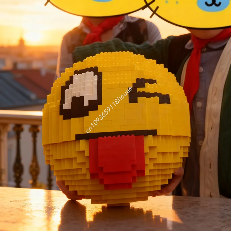 

1934 шт. MOC Expression Pack озорная объемная кирпичная модель строительные блоки сборка DIY игрушка творческая идея рождественские подарки на день рождения