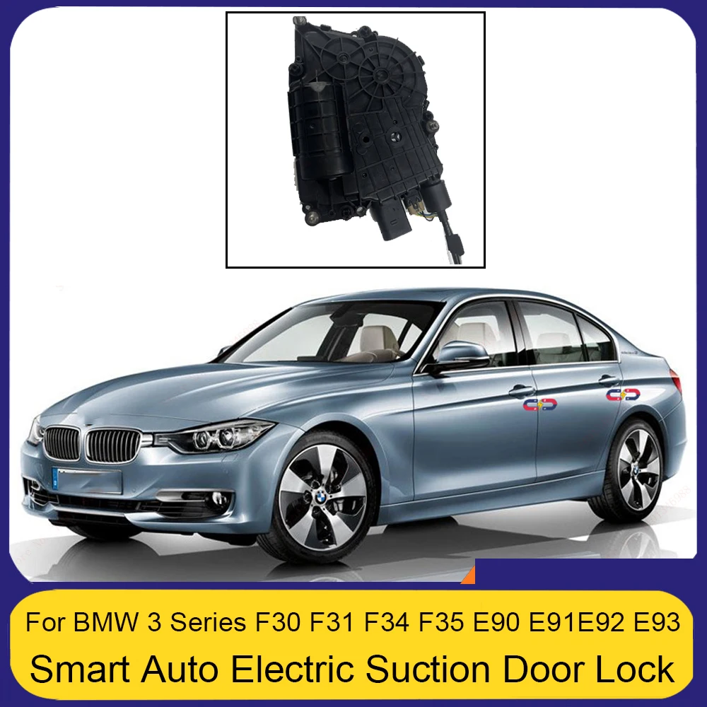 Smart Auto Electric Suction Door Lock for BMW 3series f30 f34 f35 f31 Automatic Soft Close Door Super Silence Car Vehicle Door