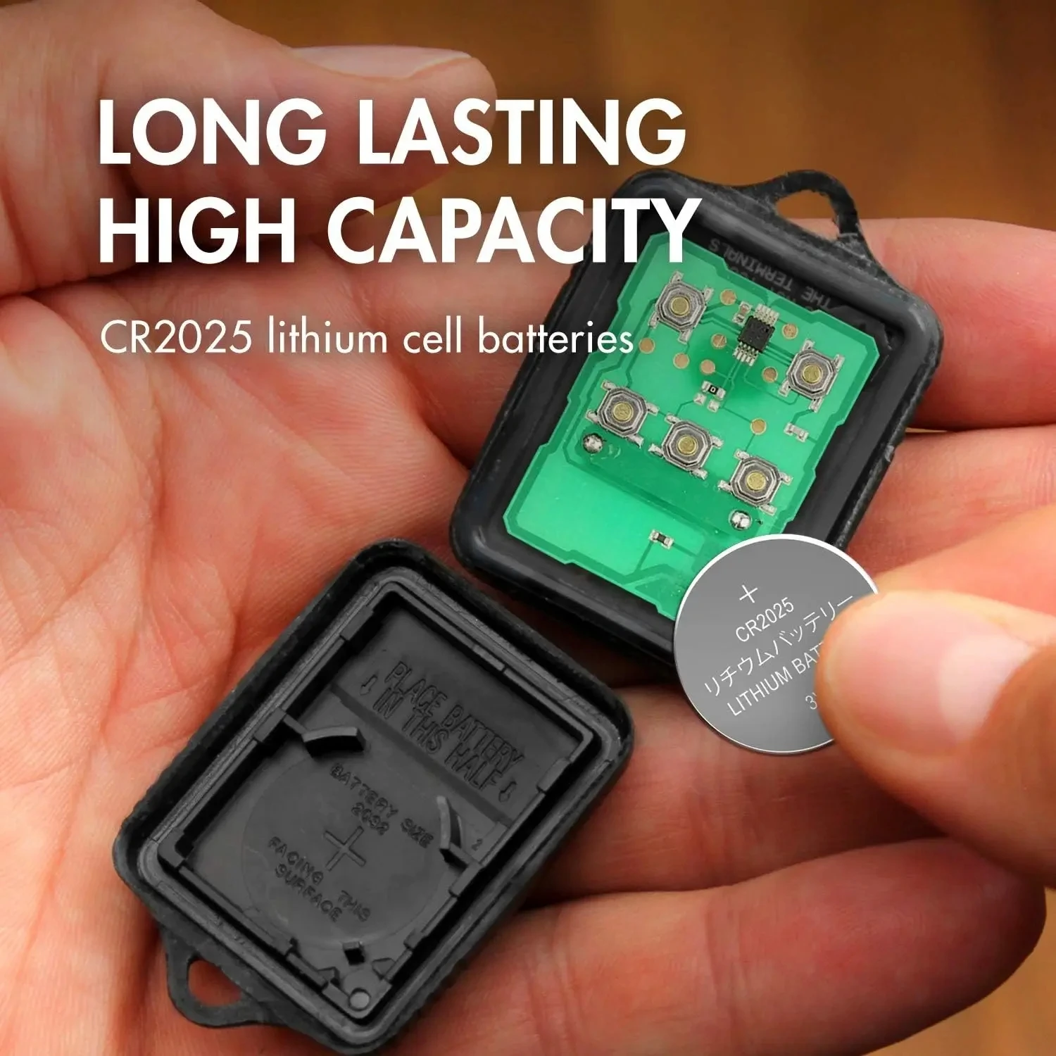 Baterai litium CR2025 2-50ชิ้นของแท้3V สำหรับรีโมทคอนโทรลเครื่องคิดเลขนาฬิกาเมนบอร์ดแบตเตอรี่ CR 2025