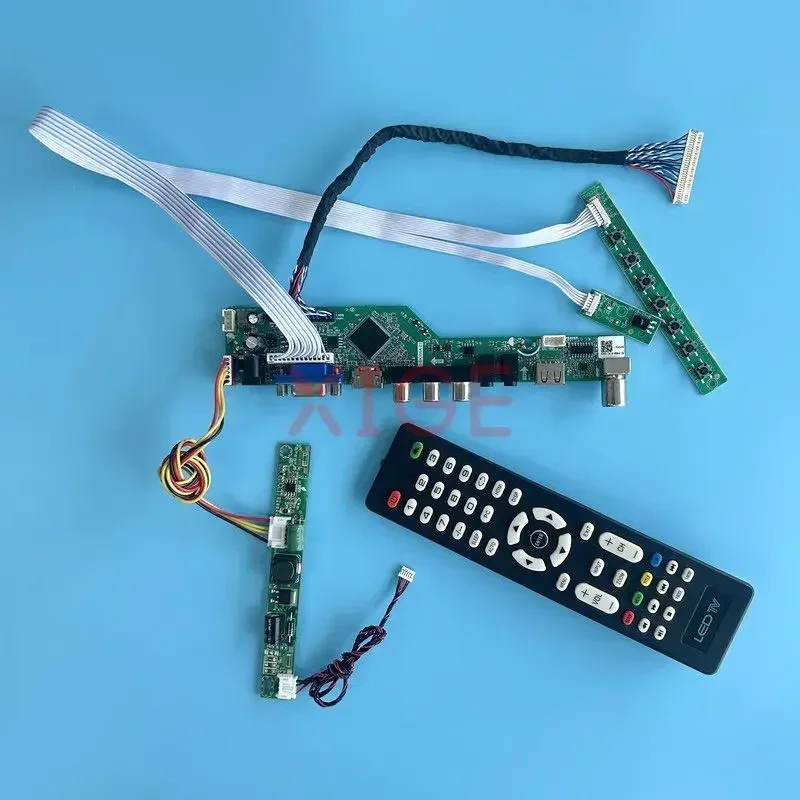 

For HM215WU1 HR215WU1 HT215F01 MV215FHM LCD Driver Board Screen Analog TV Signal VGA+HDMI+AV+USB 21.5" LVDS 30-Pin Kit 1920*1080