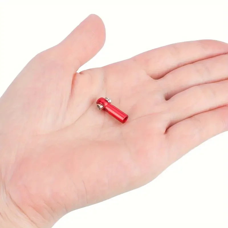 GLOBACT 10PCS M4 Spoorstangeind Balhoofd Houder Link 4mm Draad Kogelgewricht voor Redcat HSP Traxxas Axiale 1/10 RC Auto Vrachtwagen Boot DIY