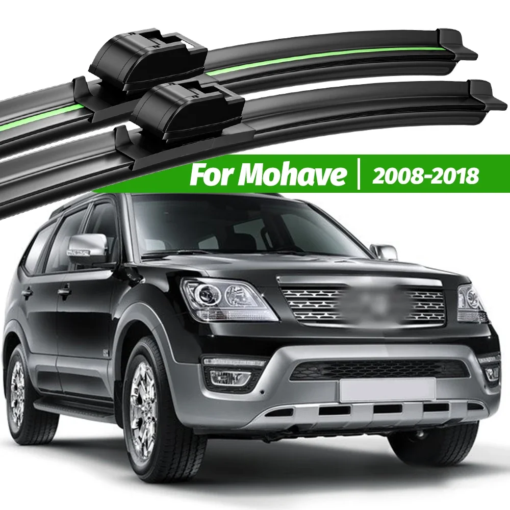 

For Kia Mohave 2008-2018 2pcs Front Windshield Wiper Blades 2009 2012 2013 2014 2015 2016 2017 Windscreen Window Accessories