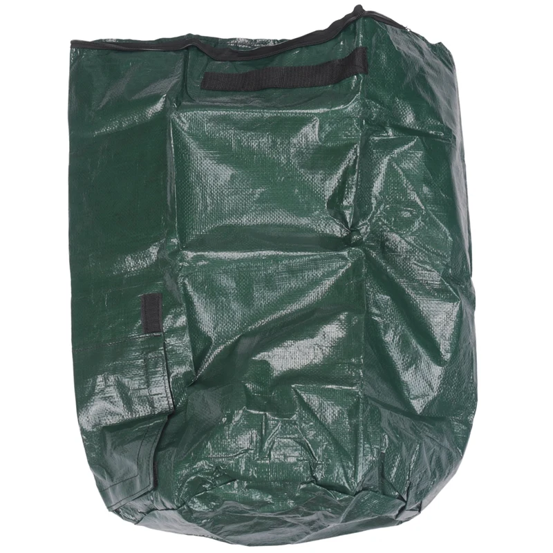 Organic Waste Kitchen Garden Yard Compost Bag Environmental PE Cloth Planter Kitchen Waste Disposal Organic Compost Bag