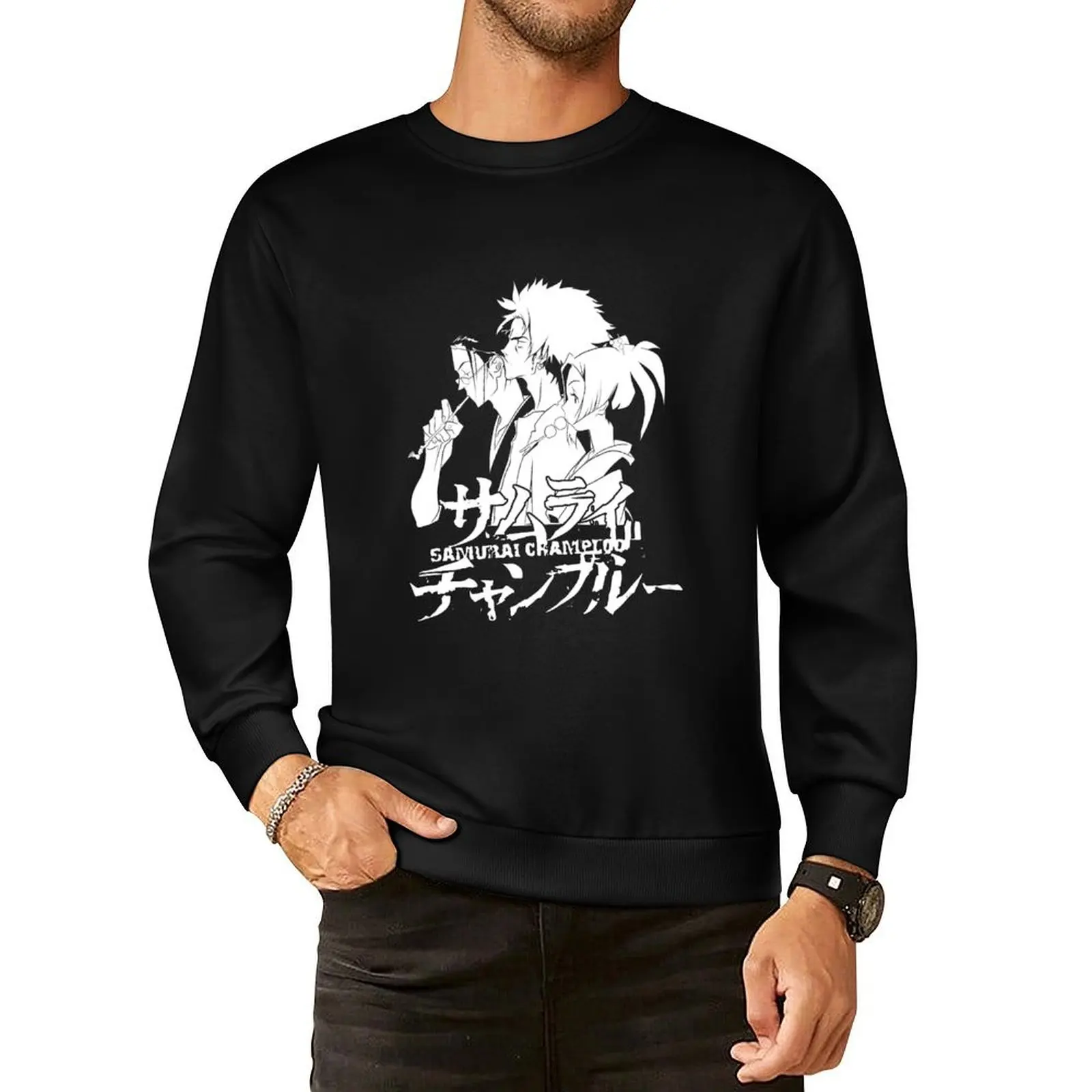 

SAMURAI CHAMPLOO Pullover Hoodie anime clothing autumn autumn sweatshirt