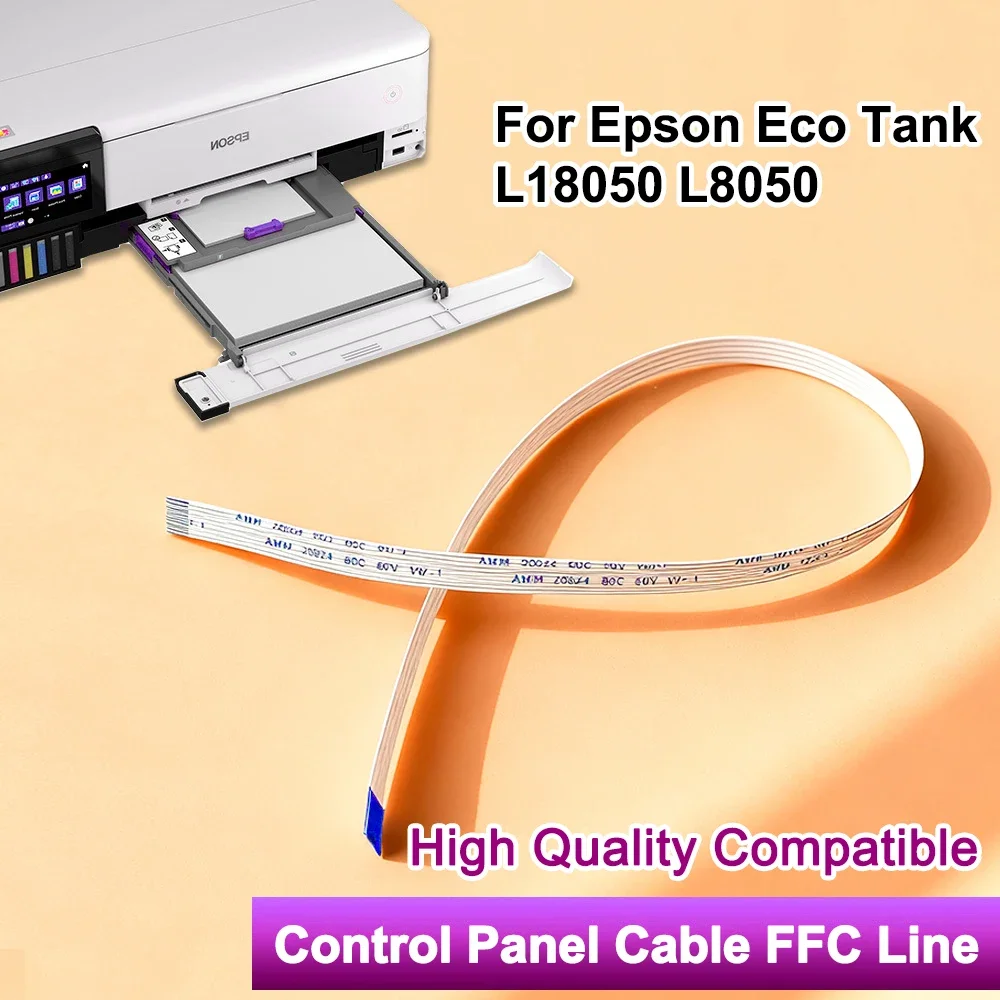 High Quality Non OEM L18050 L8050 Control Panel Cable for Epson EcoTank ET-L18050 ET-L8050 Flat FCC Certified Compatible Part