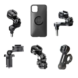Soporte de teléfono móvil para motocicleta, espejo de asiento para manillar de Scooter, navegación GPS, absorción de impactos y prevención de caídas