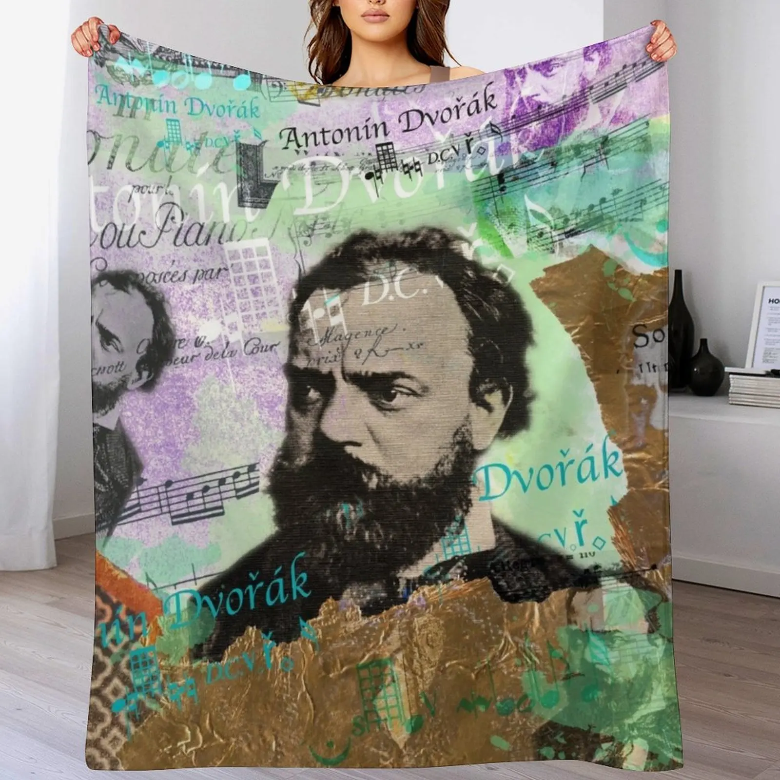 with which the Czech composer Anton Dvo?Ã¡k made his breakthrough. The musician had a lifelong friendship with Joh Throw Blanket