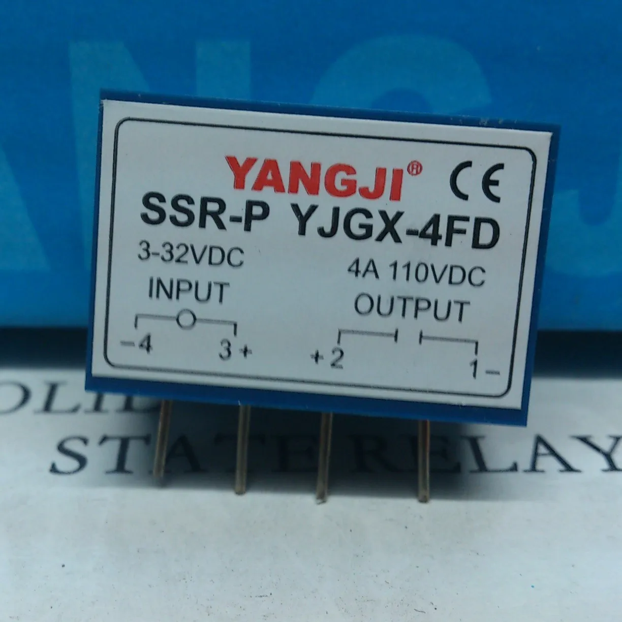 Yang relay YANGJI circuit board single-phase solid state relay YJGX-4FD (4A/110VDC)