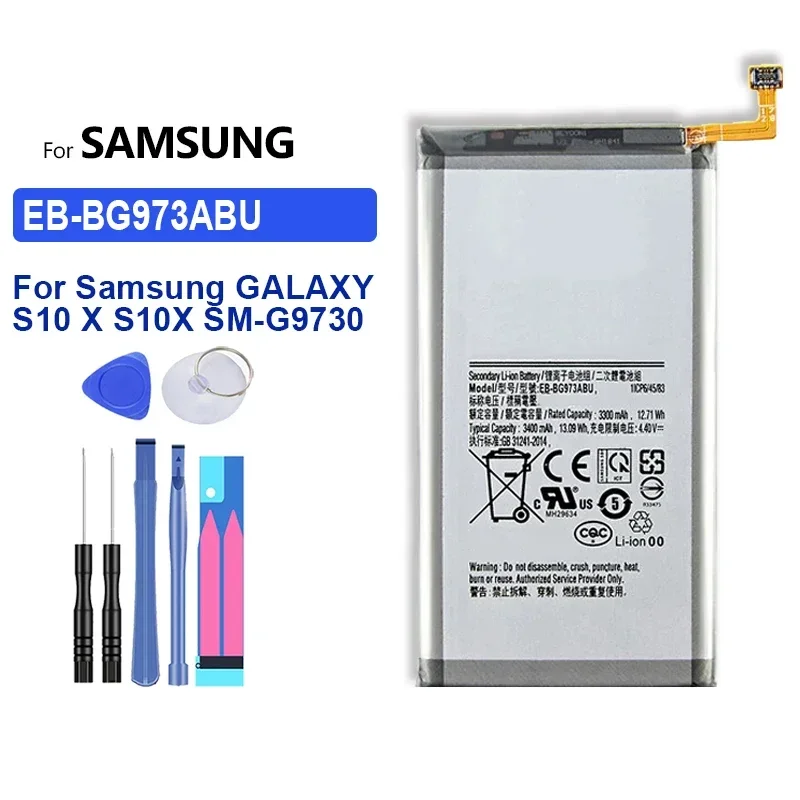 Battery For Samsung Galaxy S10e S10 S9 S8 Plus Note 10 8 S10X S20 Ultra S21 FE S7 Edge S6 S7e S6e A50 A30 A30S S5 G930 Bateria