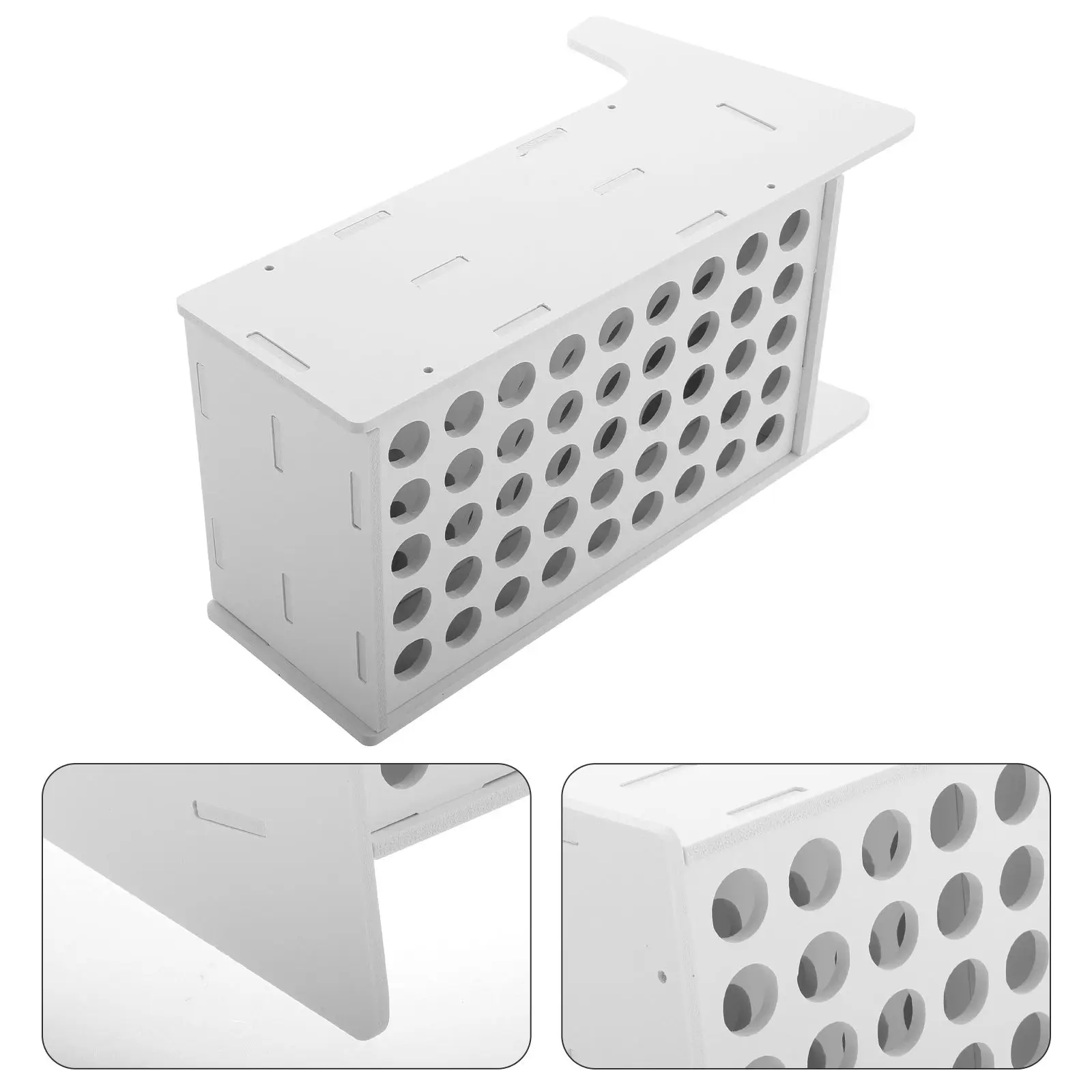 Geneigter Stifthalter Marker Rack Schreibtisch Ganizer Kinder Federmäppchen Aufbewahrung Kunststoff Stiftständer Schulbedarf Bleistift