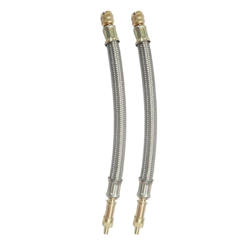 A2UC Car Tyre for Valve Stems Extensions Tube Adapter Inflatable Braided Hose Tube Motorcycle Bike Tire for Valve Tool