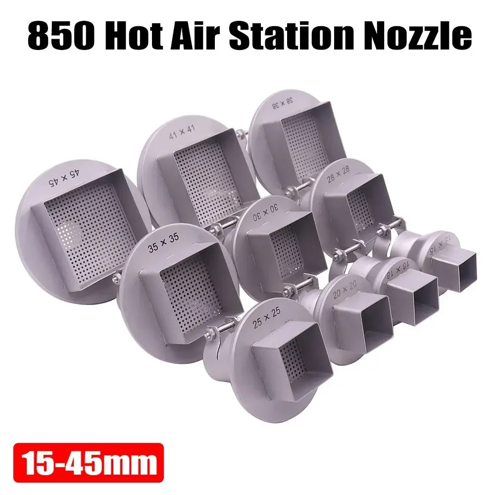 22 مللي متر العالمي لحام إصلاح منفاخ مجفف الشعر الهواء الساخن رأس الشعلة 850 852 قطر 22 مللي متر إعادة العمل محطة لحام فوهة
