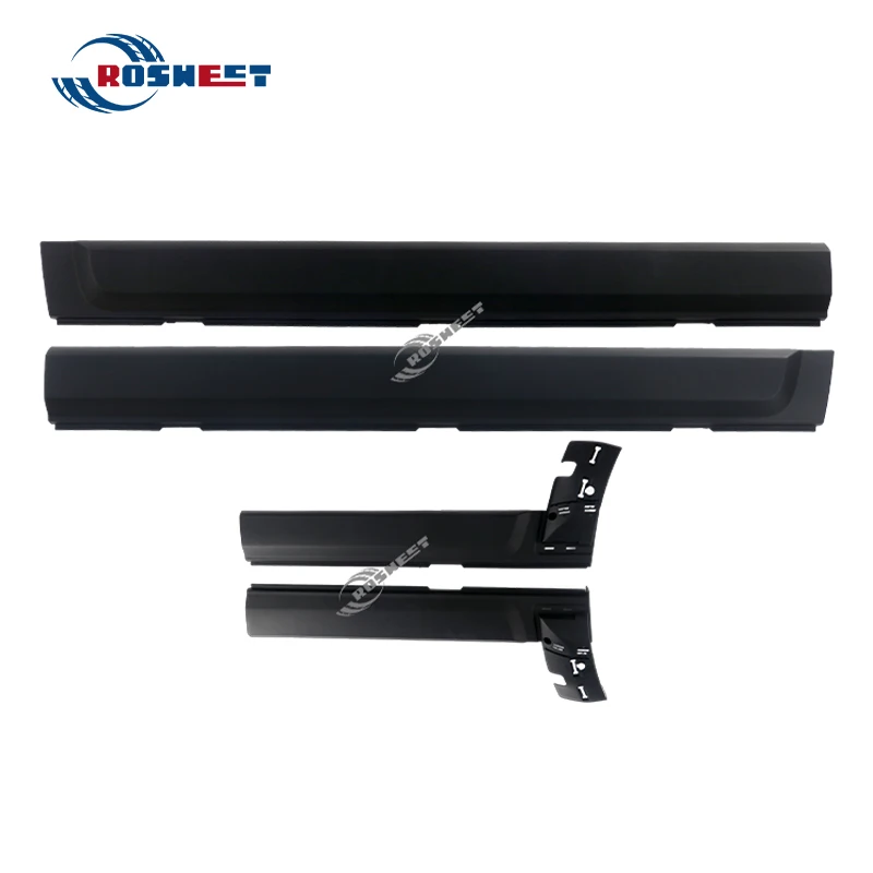 Car Side Door Protector Guard Black Body Molding Strips Cover Trim For Land Rover Discovery 4 L319 2010-2016 Auto Accessories