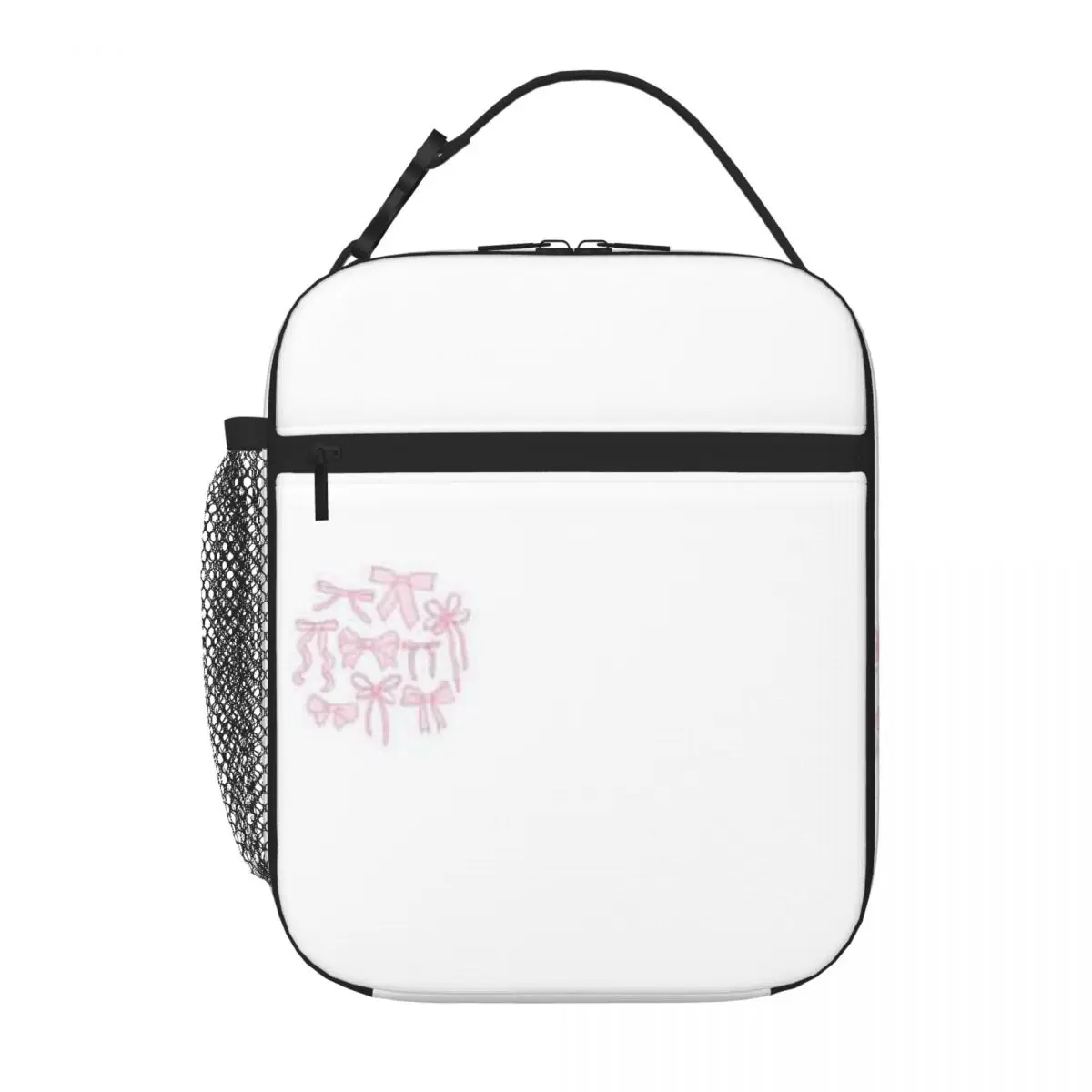 Bestselling Circle Of Pretty Pink Bow Illustrations Nautical Lunch Tote Preschool Lunch Insulated Tote