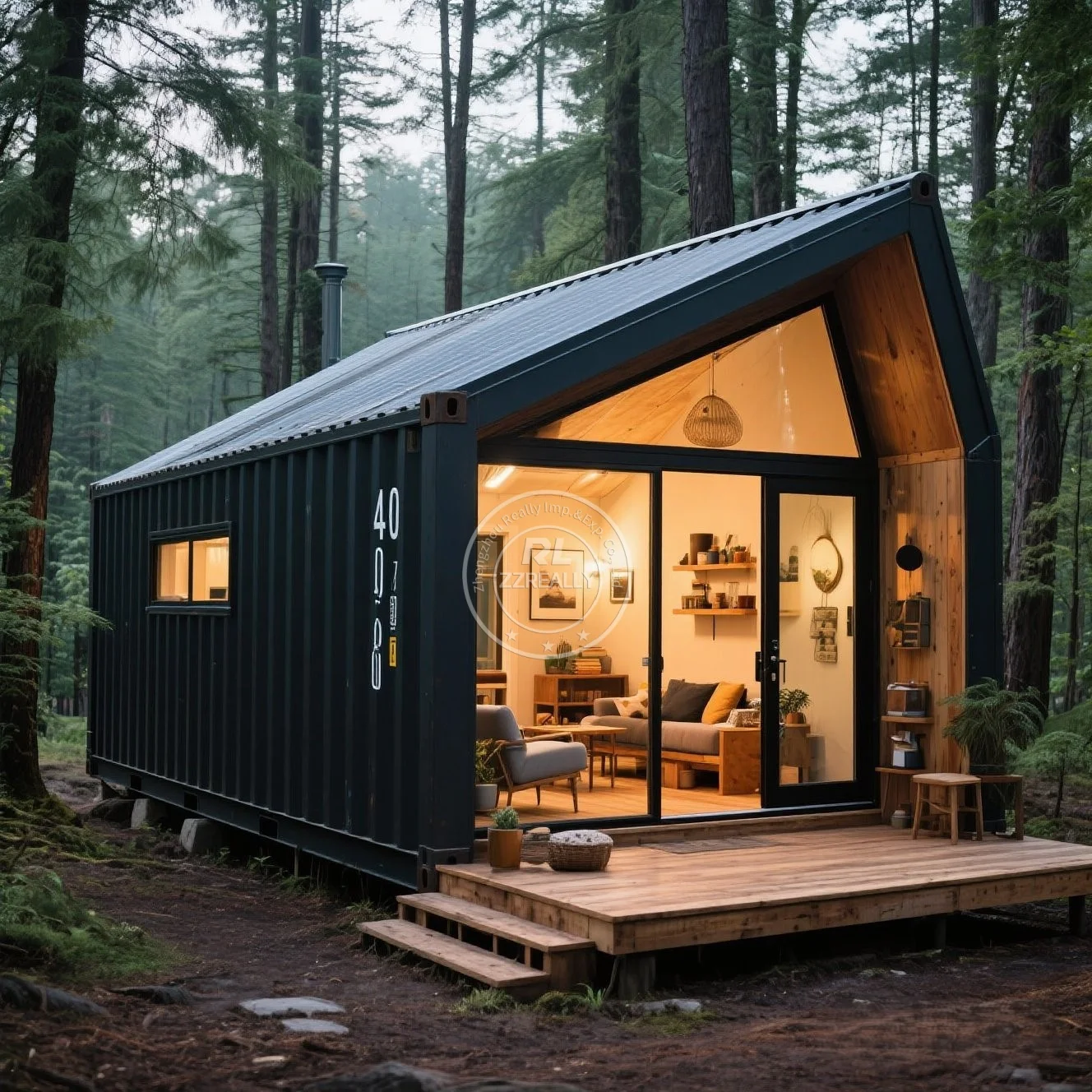 Portable Mobile Readymade Foldable Folding Container House Prefab Container House   for Temporary Site Offices