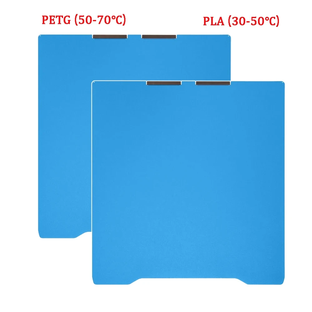 Für Creality K2/K2 Pro Bauplatte Doppelseitige Kaltplatte PEI PEO PET PEY Heizbett Federstahlblech Für K2/K2 Pro 3D-Drucker