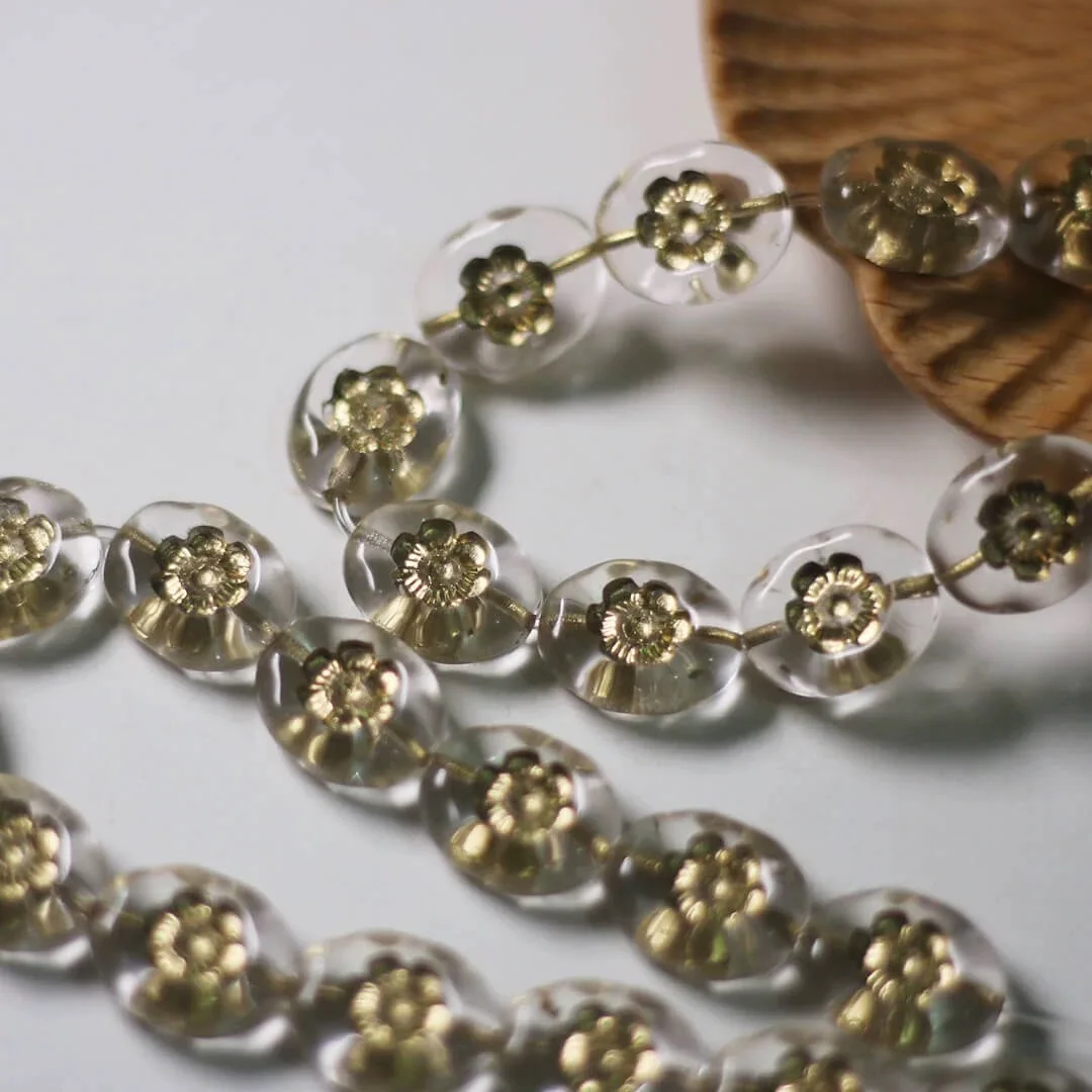 

10pieces 14*11mm handmade beadeds bracelet necklace earrings loose jewelry DIY semi-finished production