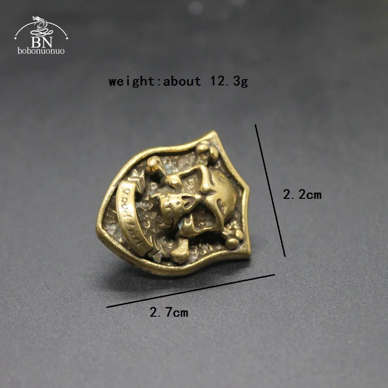 Punk Bioskeleton Skull Head Leather Buckle Brass Screwback Rivet Button Vintage DIY Leather Belt Wallet Hardware Accessory